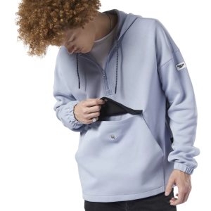 Reebok Classic Advance Pullover Kapuzenpullover Herren - HellBlau - DE 864-WMS